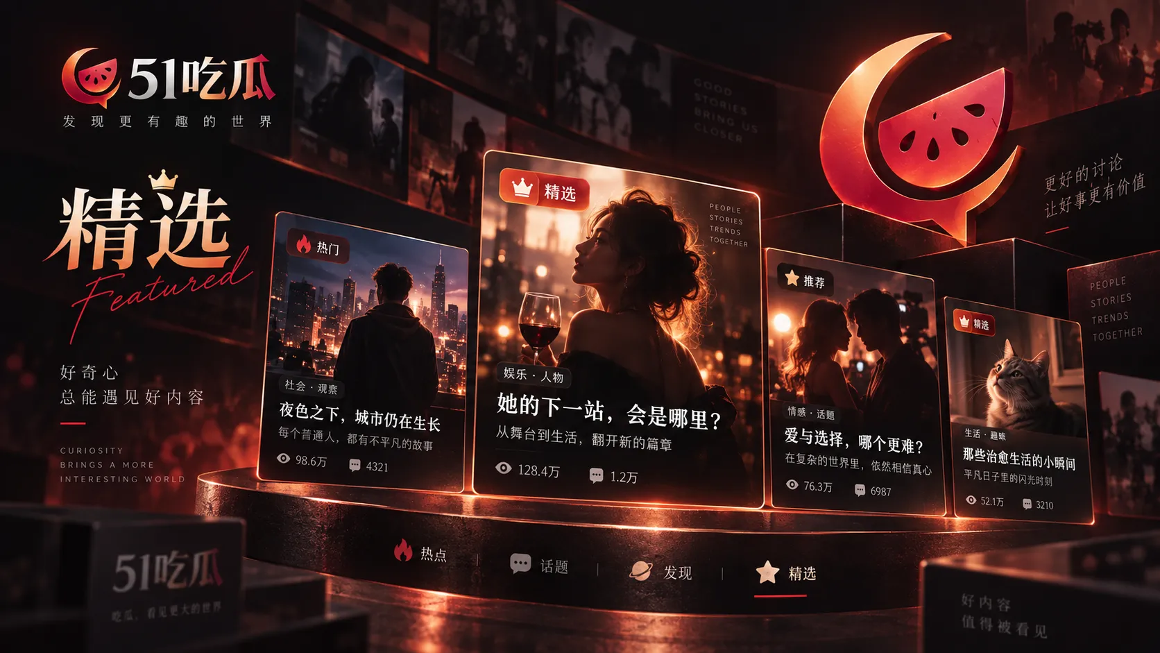 综艺讨论页在手机端浏览的画面